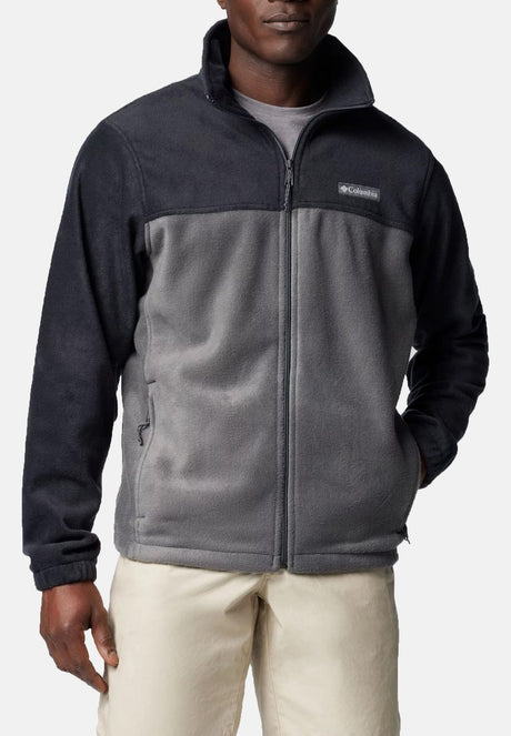 Kurtka polarowa Columbia Steens Mountain™ full zip 2.0 męska – kurtka polarowa z pełnym zamkiem – kamizelka polarowa – czarna – rozmiar XL
