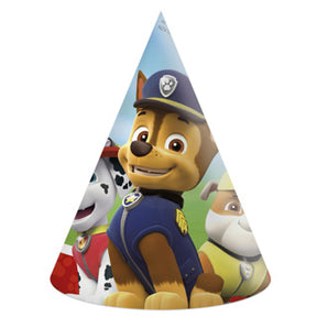 Czapki imprezowe Psi Patrol 6 sztuk