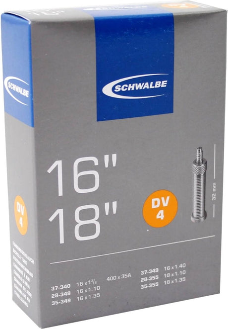 Schwalbe Wewnętrzna rurka DV4 16 18 cali 28 37-340 355 32 mm
