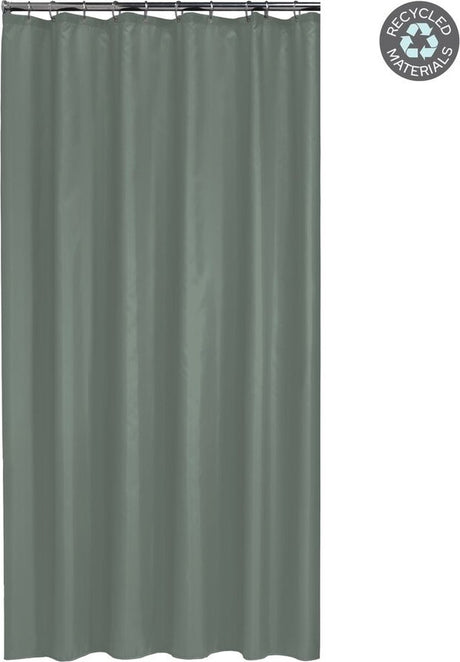 Sealskin cosima - douchegordijn 120x200 cm - 70% gerecycled peva - groen