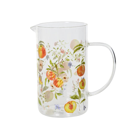 Szklana karafka Decoris ø14cmh17cm przezroczysta brzoskwinia