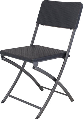 Eurotrail pavilion stoel rattan design - zwart