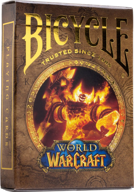 Rowerowy świat Warcraft Classic - karty do gry premium - superumiejętności - poker - przedmioty kolekcjonerskie - gadżety do gier