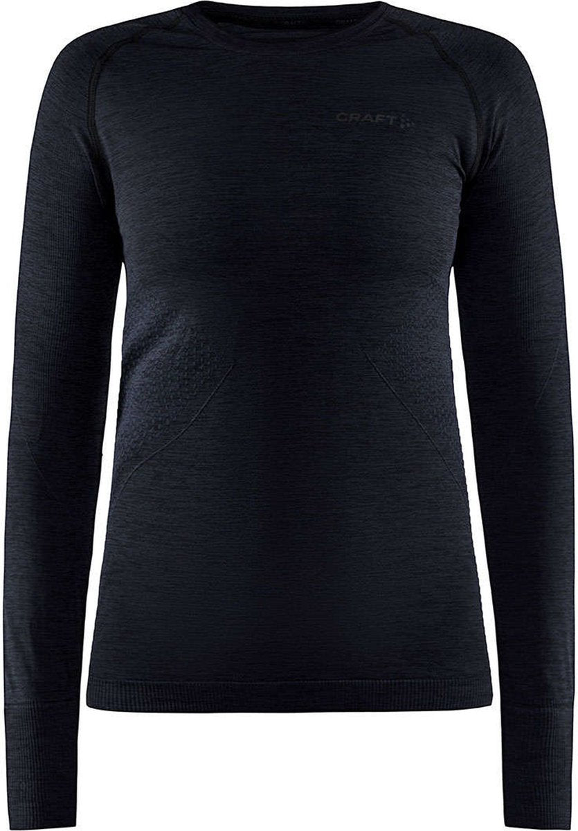Damska koszulka termoaktywna Craft Core Dry Active Comfort ls w - czarna