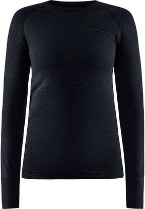 Damska koszulka termoaktywna Craft Core Dry Active Comfort ls w - czarna