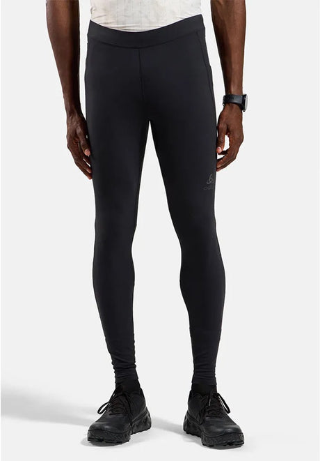Legginsy do biegania Odlo Essentials – męskie – czarne – s