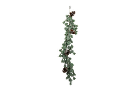 Countryfield guirlande pinus parviflora grijsgroen zijde 21,9x27,9x15,2cm