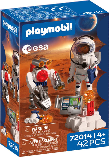 Playmobil esa astronauta z robotem - 72014