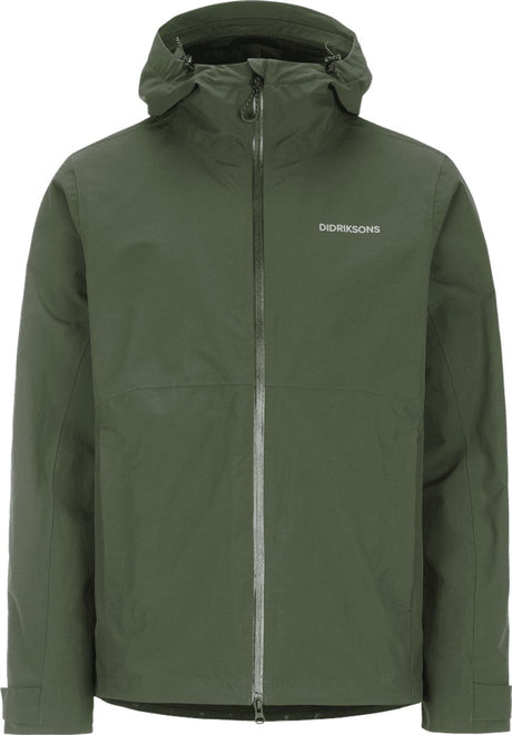 Didriksons trien usx jacket 2 heren outdoorjas - deep green l