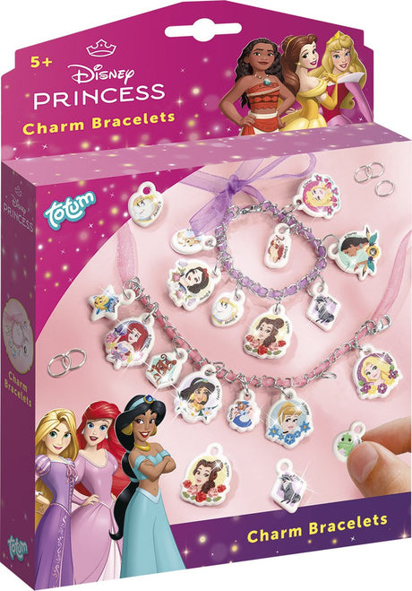 Totum Disney Princess - bransoletki z bufiastymi zawieszkami