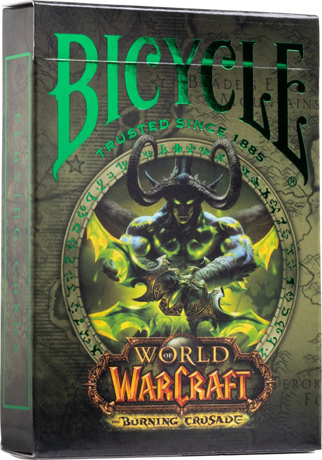 Rowerowy świat Warcraft płonąca krucjata - karty do gry premium - superumiejętności - poker - przedmioty kolekcjonerskie - gadżety do gier
