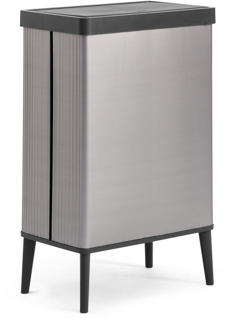 Curver verto high - prullenbak 54l - grijs - 44x27x69cm