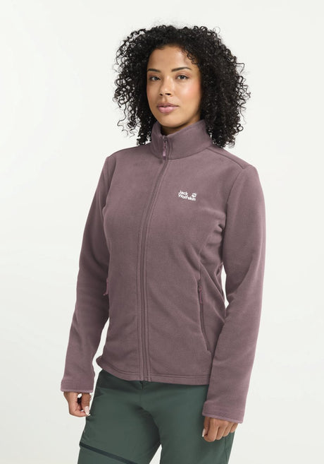 Jack wolfskin taunus 200 fz w dames outdoorvest - sheer plum s