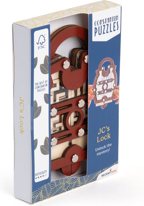 Najnowsze zabawki JC's Lock Constantin puzzle mózgowe