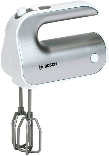 Klein Toys Bosch Mini mikser ręczny - 19x7x12 cm - w zestawie. wyjmowana i obrotowa trzepaczka - srebrna