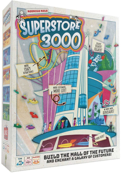Kosmiczni kowboje - superstore 3000 - angielska gra planszowa