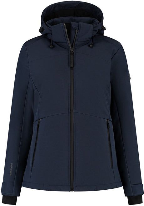 Kjelvik margo dames outdoorjas - donker blauw 40