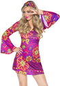Sukienka Leg Avenue w stylu retro „Go Go +”.