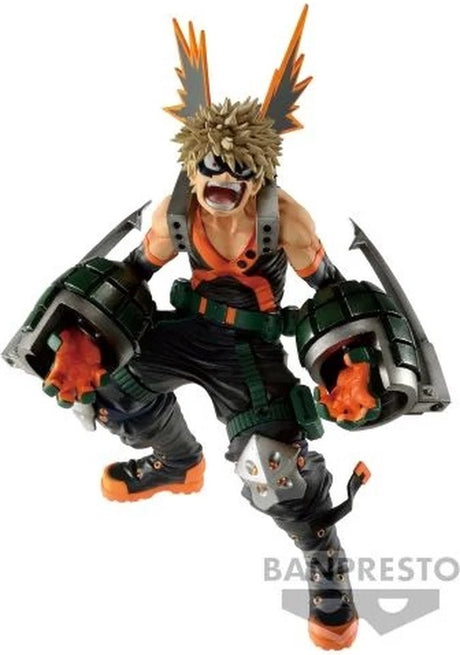 Banpresto spółka z ograniczoną odpowiedzialnością my hero academia - banpresto kronika super mistrza gwiazdek - posąg katsuki bakugo 20 cm