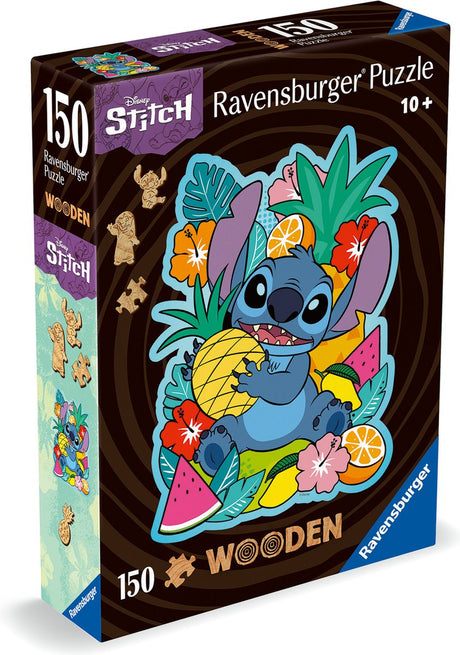 Drewniane puzzle Ravensburger Disney Stitch - układanka - 150 elementów