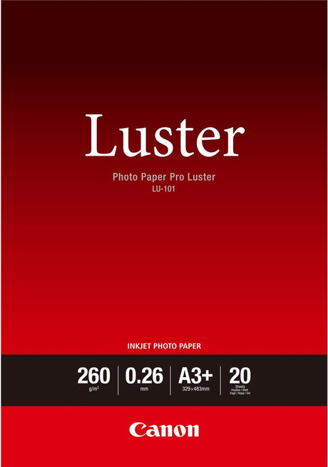 Papier fotograficzny Canon a3+ 260 g m² biały błyszczący 20 arkuszy