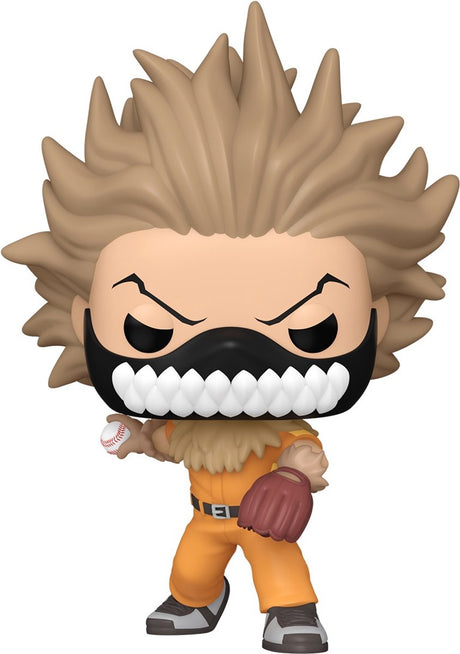 Funko my hero academia - hlb pop! animacja kapitan shishido (baseball) figurka kolekcjonerska 9 cm - wielokolorowa