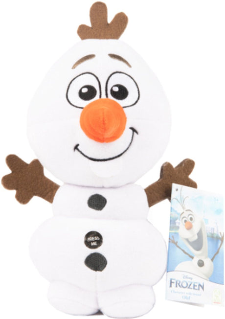 Disney mrożony olaf - pluszowa przytulanka z dźwiękiem 23 cm - zabawki pluszowe zabawki dla dzieci chłopcy dziewczęta - anna, elsa, sven, olaf bałwanek