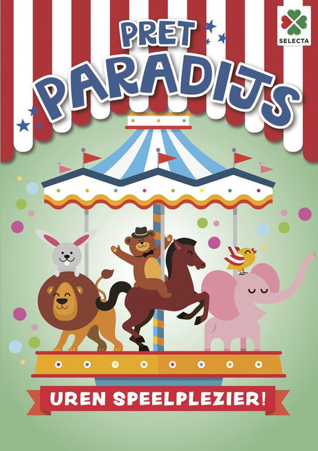Książeczka z ćwiczeniami Selecta Tactic Fun Paradise - 48 stron - książeczka do kolorowania, puzzli i ćwiczeń dla dzieci - od 3 lat