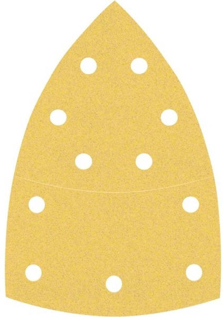 Akcesoria Bosch 2608901649 papier ścierny do szlifierki wielofunkcyjnej wielkość ziarna (liczba) 120 (dł. x szer.) 93 mm x 102 mm 50 szt.