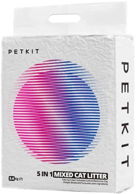 Mieszany żwirek dla kota Petkit 5 w 1 - żwirek dla kota - odpowiedni dla petikt pura max i pura x