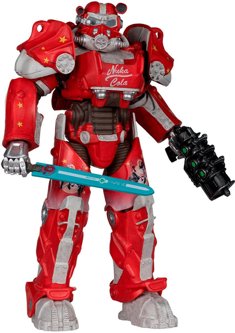 Zabawki Mcfarlane - złota etykieta figurki - nuka cola t-60 elitarna edycja #8 deluxe 18 cm