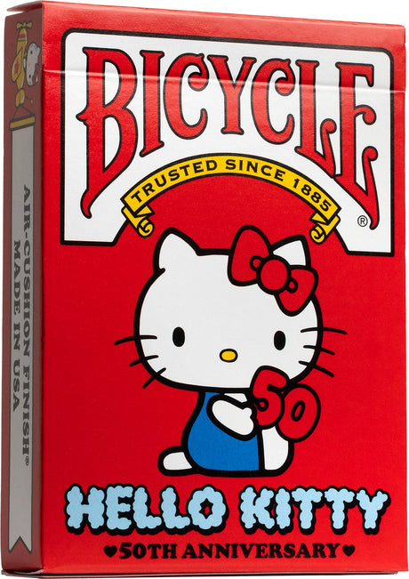 Rowerowe hello kitty 50. rocznica - karty do gry premium - poker - Ultimates