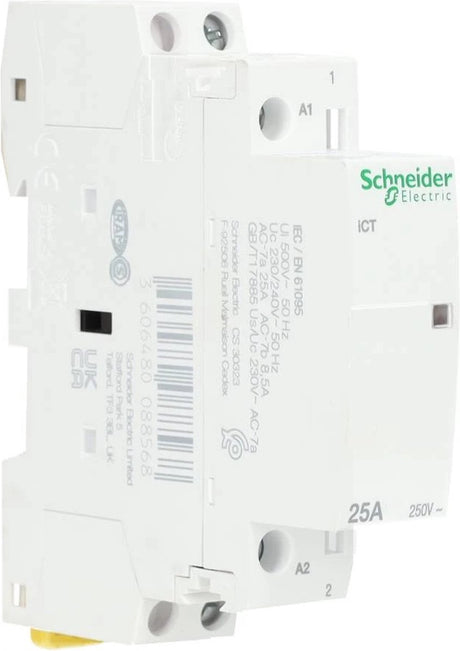 Schneider electric a9c20731 skrzynka bezpieczników instalacyjnych 1x nie 1,2 w 250 v ac 25 a 1 szt.