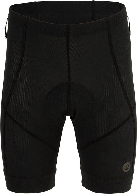 Agu venture - mtb liner short - fietsbroek met zeem - dames - ademend mesh - red120 zeem - flatlock naden - siliconen gripper - zwart - xl