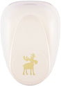 Vaessen creative pons - figuurpons - eland - 4,6 x 6,8 cm