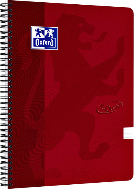 Blok spiralny Oxford oxf touch linia a4 140 stron 80gr rd | 5 sztuk