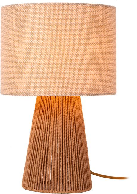 Lucide rafia - lampa stołowa - ø 24 cm - 1xe14 - beż