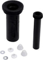 Plieger sanit wandclosetaansluiting - complete aansluitset - 30 cm - zwart