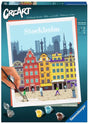 Niebrandowany sans marque ravensburger creart kolorowy sztokholm