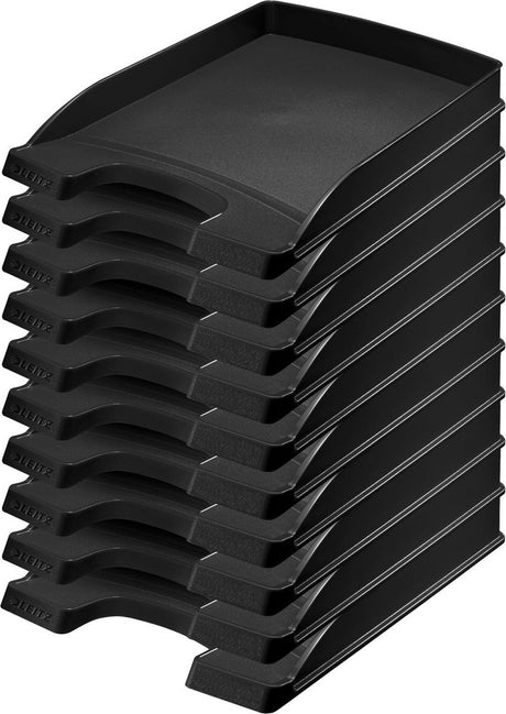 Taca na listy Leitz Plus Slim 5237 A4, czarna