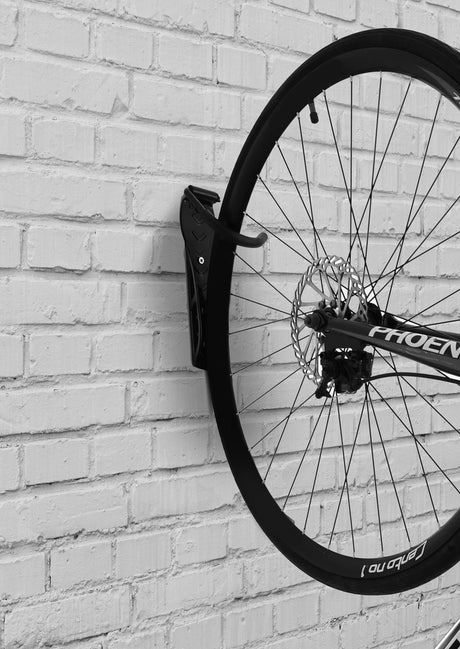 Hak rowerowy Dresco na ścianę - uchwyt do montażu roweru