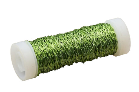Hbx Natural Living Hobby z efektem zapasowego drutu metalowego 25 gramów w kolorze zielonego jabłka