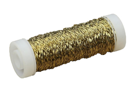 Drut metalowy z efektem akcji Hbx Natural Living, 25 gramów złota