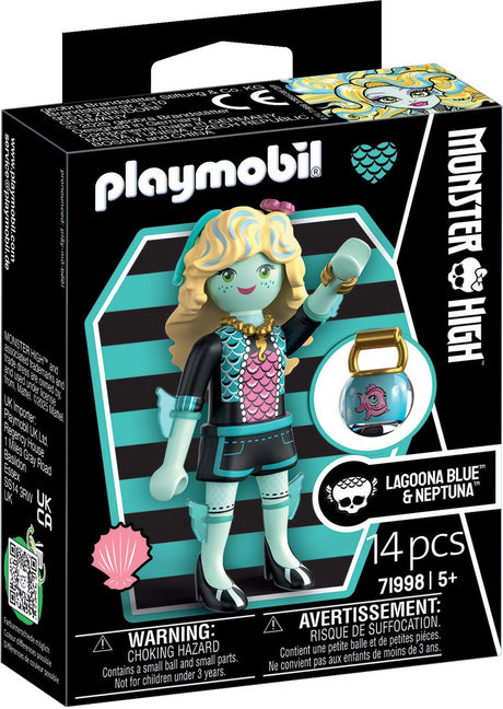 Playmobil | potwornie wysoki | błękit laguny | zagraj w zestaw figurek i przeżyj kreatywne przygody na Halloween, podwodne sny o potworach | z akcesoriami do figurek | świetny prezent dla dzieci w wieku 4 lat i starszych | 71998