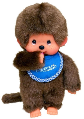 Monchhichi | chłopiec ze śliniakiem niebieski 20cm