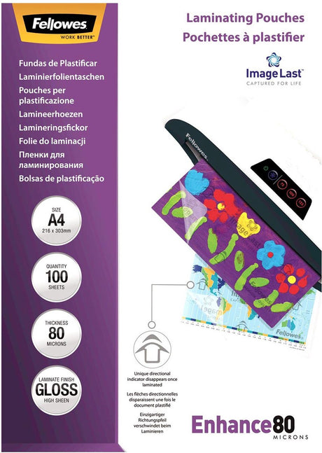 Folie do laminowania Fellowes a4 przezroczyste