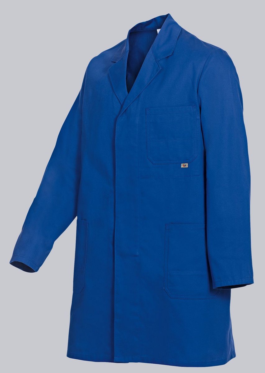 Bp ® lange katoenen basic-werkjas stofjas maat 64 66 64