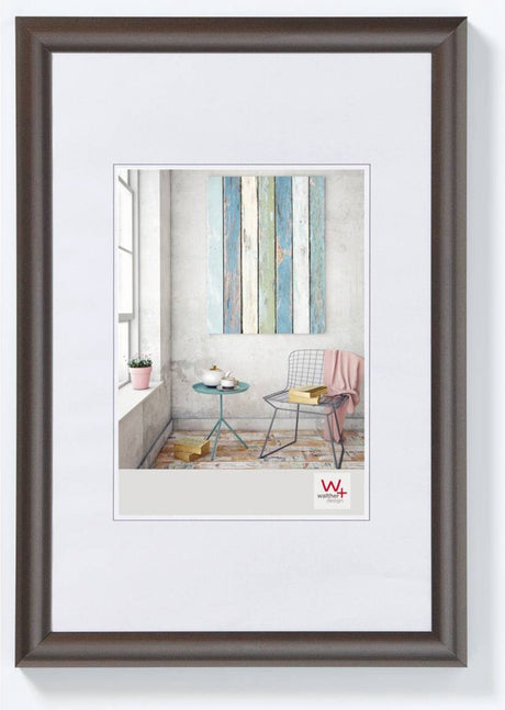 Walther trendstyle - ramka plastikowa - rozmiar zdjęcia 18x24 cm - stal