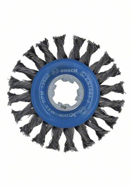 Akcesoria Bosch szczotka tarczowa ciężka do metalu x-lock, skręcana, 115 mm, 0,5 mm, 12 mm 2608620731 1 szt.