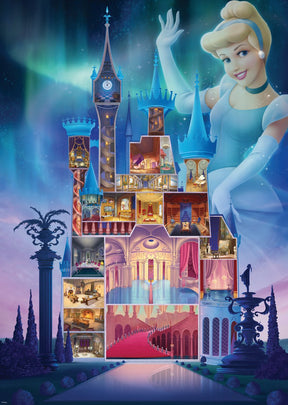 Puzzle Ravensburger Disney Zamek Kopciuszka - 1000 elementów.